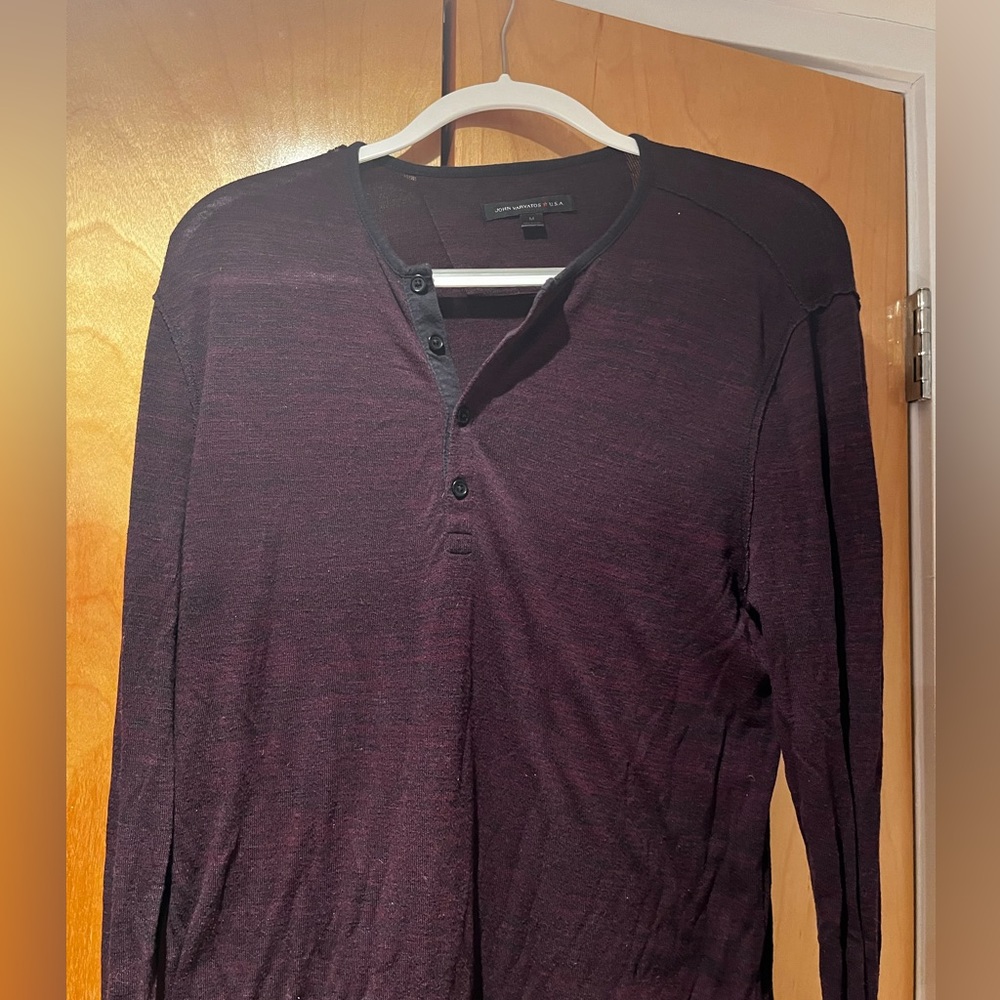 John Varvatos Henley